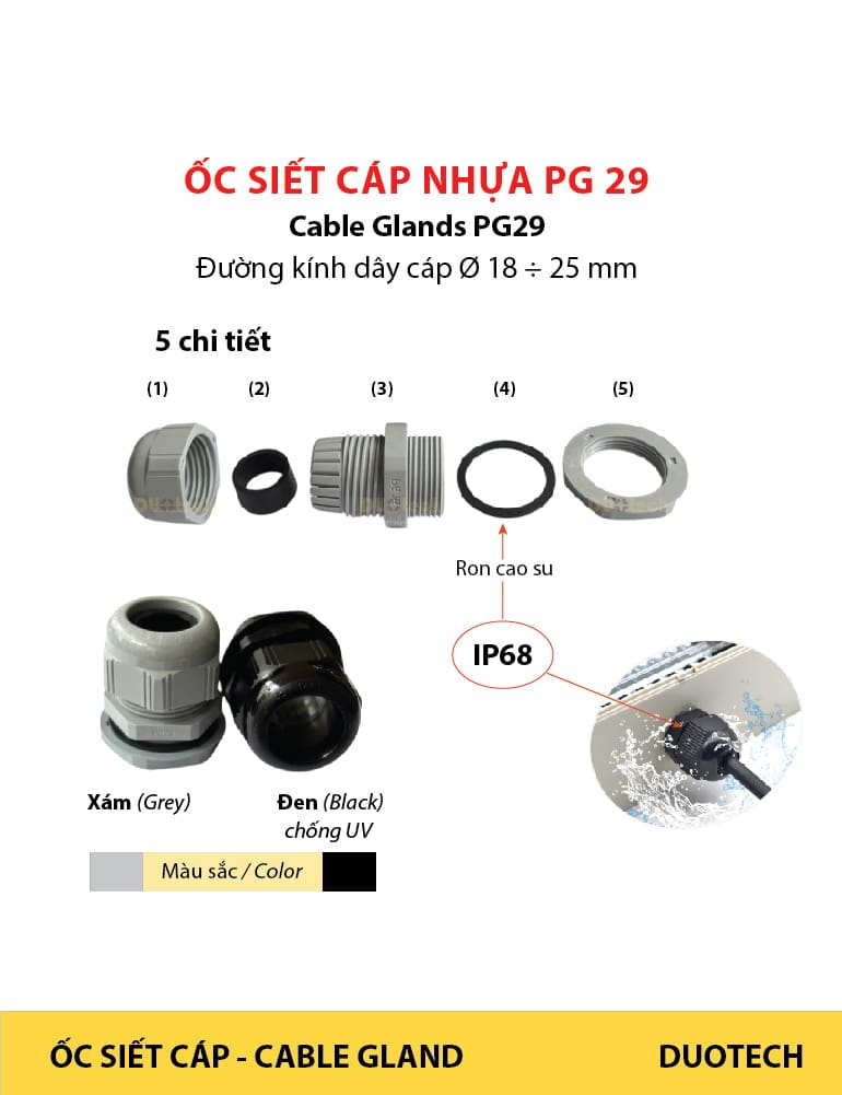 ốc siết cáp pg29; ốc xiết cáp pg29; cable glands pg29; cable glands pg 29; ốc siết cáp điện pg29; ốc siết cáp điện pg 29; ốc siết cáp pg29 đen; ốc siết cáp pg 29 đen dacl29-blk; ốc siết cáp pg29 xám; ốc siết cáp pg 29 xám dacl29-gry; nhà cung cấp ncc ốc siết xiết cáp điện pg29; nhà cung ứng ncu ốc siết xiết cáp điện pg29; nhà phân phối npp ốc siết xiết cáp điện pg29; đại lý công ty ốc siết xiết cáp điện pg29; địa chỉ cửa hàng ốc siết xiết cáp điện pg29; nơi bán để mua ốc siết xiết cáp điện pg29; đơn vị phân phối ốc siết xiết cáp điện pg29; supplier distributor ốc siết xiết cáp điện pg29; agency vendor list ốc siết xiết cáp điện pg29; sản phẩm ốc siết xiết cáp điện pg7 pg9 pg11 pg13.5 pg13.5 l pg16 pg21 pg29 pg36 pg42 pg48 cable glands nhựa nylon pa66 đạt tiêu chuẩn rohs; có 2 màu xám dacl-gry và loại đen dacl-blk chống tia uv dùng ngoài trời; có ron cao su chống nước ip68; dacl7-gry; dacl7-blk; dacl9-gry; dacl9-blk; dacl11-gry; dacl11-blk; dacl13.5-gry; dacl13.5-blk; dacl16-gry; dacl16-blk; dacl21-gry; dacl21-blk; dacl29-gry; dacl29-blk; dacl36-gry; dacl36-blk; dacl42-gry; dacl42-blk; dacl48-gry; dacl48-blk