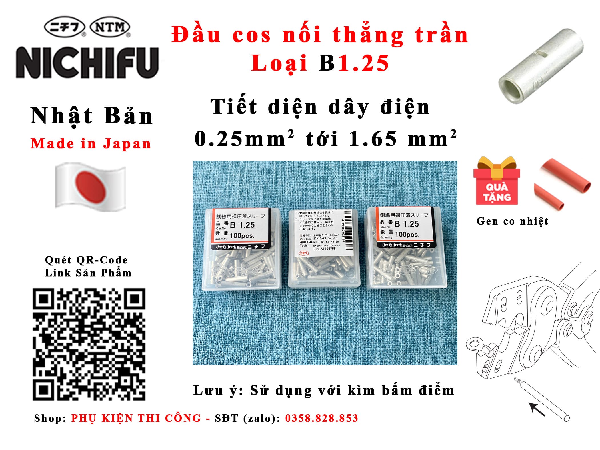 đầu cos nối dây điện dạng thẳng nichifu b1.25 tiết diện dây điện 0.25 0.3 0.5 0.75 1.0 1.5 mm2  0.25mm 0.3mm 0.5mm 0.75mm 1.0mm 1.5mm đầu cosse cốt cos cose bấm đấu nối dây điện bằng đồng mạ thiếc; đầu cos nối dây điện nichifu; đầu cosse nối dây điện; đầu nối dây điện nhật bản; đầu cos dây điện; đầu cốt nối dây điện; đầu cos bấm dây điện; đầu cos bấm nối dây điện; đầu cos nichifu; đầu cos nối dây điện nichifu nhật bản đầu cosse tròn r1.25 r1.25-3 r1.25-3.5 r1.25-4 r1.25-5, đầu cos chạt chẻ chữ y càng cua 1.25y 1.25y-3 1.25y-3.5 1.25y-4s, đầu cos lưỡi dẹt dẹp mỏ vịt bt1.25 bt1.25-9 bt1.25-11 bt1.25-13, đầu cos pin đặc trần tc1.25 tc1.25-11s tc1.25-11 và đầu cốt nối thẳng b1.25 sản phẩm xuất xứ nhật bản đầu bấm đấu nối dây điện bằng đồng, mạ thiếc chất lượng cao; đầu cos nối dây điện nichifu; đầu cosse nichifu; cos nichifu; đầu cos cosse cốt ;đồng; đầu cos cốt điện; hãng nichifu nhật bản; đầu cos nichifu nhật bản; đầu cosse bằng nickel nichifu; nichifu terminals; đầu cos tròn nichifu, cos tròn nichifu, đầu cos đồng tròn, nichifu ring terminals, non-insulated ring terminals; đầu cốt tròn nichifu, cosse tròn nichifu, đầu cosse đồng tròn, nichifu terminals, non-insulated terminals; cosse y nichifu, y terminals nichifu, đầu cốt đồng chỉa y, cos chỉa y trần, non-insulated terminals; đầu cốt nối thẳng nichifu; đầu cosse nối thẳng; đầu cốt đồng nối thẳng; đầu cosse nối dây điện; cos nối thẳng nichifu; 