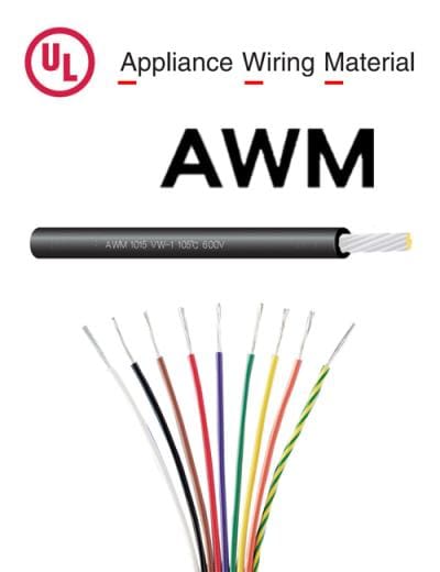 AWM Style Cable Appliance Wiring Material Standard UL758 AWG