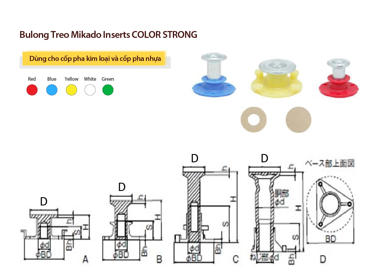 bulong treo color strong mikado cs-3030 cs-3040 cs-3050 cs-3060 cs-4040 cs-4055 cs-4065 cs-4080 cs-4100 cs-5050 cs-5080 cs-5100 cs-6100 cs-m830 cs-m1040 cs-m1060 cs-m1255 cs-m1280 cs-m1680 cs-m16100 cs-m20100