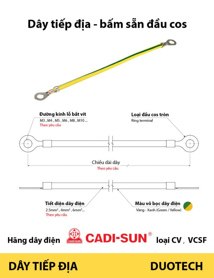 dây tiếp địa cadisun bấm sẵn đầu cốt cosse cos đồng tròn m6 m8 m10; cáp tiếp địa cadi-sun; dây điện tiếp địa cadi-sun; dây cáp điện tiếp địa cadi-sun màu vàng sọc xanh yellow green; dây điện tiếp đất cadisun; dây tiếp địa cadi-sun vcsf cv 1x1.5; dây tiếp địa cadisun vcsf cv 1x2.5; dây tiếp địa cadisun vcsf cv 1x4; dây tiếp địa cadisun vcsf cv 1x6; dây tiếp địa cadisun vcsf cv 1x10; dây tiếp địa cadisun vcsf; dây tiếp địa cadisun 1.5mm2; dây tiếp địa cadisun 2.5mm2; dây tiếp địa cadisun 4mm2; dây tiếp địa cadisun 6mm2; dây tiếp địa cadisun 10mm2; dây tiếp địa cadisun cho thang máng cáp; dây tiếp địa cadisun cho tủ điện; dây tiếp địa cadisun cho solar; dây tiếp địa cadisun cho tấm pin năng lượng mặt trời; dây tiếp địa cadisun cho thiết bị gia dụng;