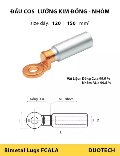 đầu cosse đồng nhôm fcala120 -10 -12 ks kst đài loan cal-120a gulifa dtl-2-120 mhd blst-120-12 conway cal-120bs -10 -12 melec; đầu cos lưỡng kim đồng nhôm; đầu cosse đồng nhôm 120mm; đầu cosse lưỡng kim đồng nhôm 120mm; đầu cosse đồng nhôm 150mm; đầu cosse lưỡng kim đồng nhôm 150mm; đầu cosse đồng nhôm cu al; đầu cosse lưỡng kim cu al fcala150 -10 -12 -14 ks kst đài loan dtl-2-150 gulifa blst-150-12 conway cal-150bs -12 -14 melec;