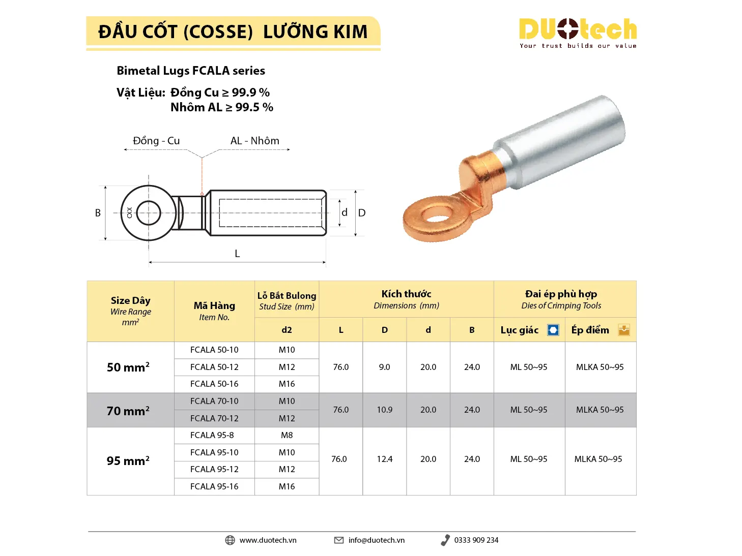 đầu cốt đồng nhôm; fcala50 -10 -12 ks kst đài loan cal-50a gulifa dtl-2-50 mhd blst-50-12 conway cal-50bs -10 -12 melec; đầu cosse lưỡng kim đồng nhôm; đầu cốt đồng nhôm 50mm; đầu cốt lưỡng kim đồng nhôm 50mm; đầu cốt đồng nhôm 70mm fcala70 -10 -12 ks kst đài loan cal-70a gulifa dtl-2-70 mhd blst-70-12 conway cal-70bs -10 -12 melec ; đầu cốt lưỡng kim đồng nhôm 70mm; đầu cốt đồng nhôm 95mm; đầu cốt lưỡng kim đồng nhôm 95mm fcala95 -10 -12 ks kst đài loan cal-95a gulifa dtl-2-95 mhd blst-95-12 conway cal-95bs -10 -12 melec;đầu cốt đồng nhôm; đầu cosse lưỡng kim đồng nhôm; đầu cốt đồng nhôm 50mm; đầu cốt lưỡng kim đồng nhôm 50mm; đầu cốt đồng nhôm 70mm; đầu cốt lưỡng kim đồng nhôm 70mm; đầu cốt đồng nhôm 95mm; đầu cốt lưỡng kim đồng nhôm 95mm;