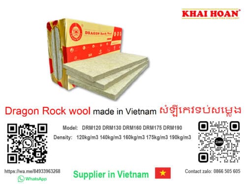 import export khai hoan insulation natural stone dragon rock wool vn made in vietnam viet long jsc សំឡីកេវទប់សម្លេង supplier vendor distributor agency shipper from ho chi minh city hcm hochiminh viet nam to cambodia phnom penh kandal kampong speu takéo prey veng kampong cham svay rieng kampong chhnang kampong thom kampot kep; khai hoan dragon rock wool សំឡីកេវទប់សម្លេង drt40 drt60 drt80 drt100 drt120 density 40kg/m3 60kg/m3 80kg/m3 100kg/m3 120kg/m3 thickness 50mm 600x1200mm slab; khai hoan dragon rock wool សំឡីកេវទប់សម្លេង hbt40 hbt60 hbt80 hbt100 hbt120 density 40kg/m3 60kg/m3 80kg/m3 100kg/m3 120kg/m3 thickness 50mm 75mm 100mm 600x5000mm 600x3000mm blanket; khai hoan dragon rock wool សំឡីកេវទប់សម្លេង drrt35 drr40 density 35kg/m3 40kg/m3 thickness 40mm 50mm 600x1200mm 1200x5000mm blanket slab; khai hoan dragon rock wool សំឡីកេវទប់សម្លេង hbl60 hbl80 hbl100 hbl120 hbl128 density 60kg/m3 80kg/m3 100kg/m3 120kg/m3 128kg/m3 thickness 50mm 75mm 100mm 600x5000mm 600x3000mm blanket wire mesh; khai hoan dragon rock wool សំឡីកេវទប់សម្លេង drt fire duct hvac density 80kg/m3 100kg/m3 120kg/m3 140kg/m3 160kg/m3 175kg/m3; khai hoan dragon rock wool drm120 drm130 drm160 drm175 drm190 density 120kg/m3 140kg/m3 160kg/m3 175kg/m3 190kg/m3 600x1200mm slab;