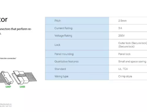 2.5mm Pitch đầu nối SM connector JST Wire to Wire