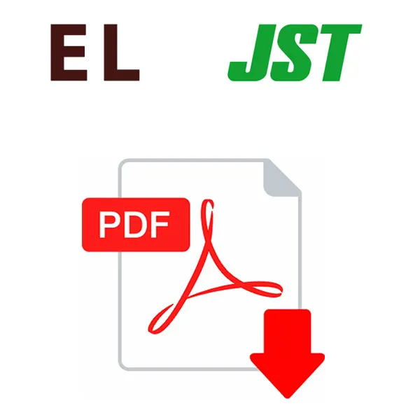 download catalogue, spec ky thuat, datasheet jst el connector terminal 4.5mm pitch dau noi el connector jst housing receptacle elr, plug elp jack giac rac noi day dien vo nhua chan pin contact slm slf