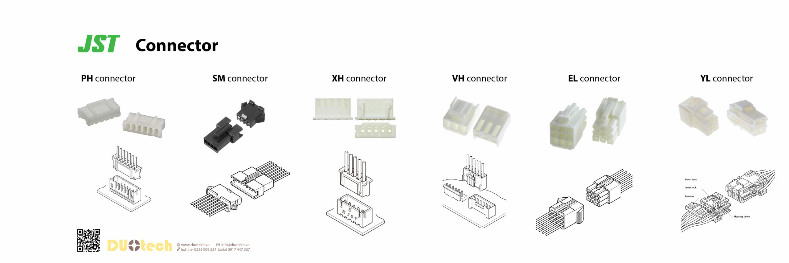nhà cung cấp ncc JST Connectors Terminals; nhà cung ứng ncu JST Connectors Terminals; nhà phân phối npp JST Connectors Terminals; đại lý công ty JST Connectors Terminals; địa chỉ cửa hàng JST Connectors Terminals; nơi bán để mua JST Connectors Terminals; đơn vị phân phối JST Connectors Terminals; supplier distributor JST Connectors Terminals; agency vendor list JST Connectors Terminals;