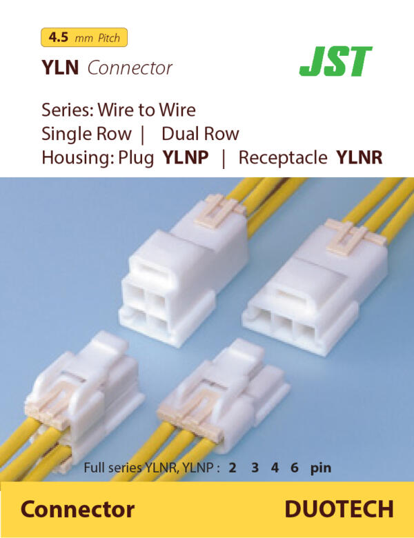 Vf Terminals Đầu nối YLN jst connector housing YLNR YLNP - 02 03 04 06 V VF - DUOTECH