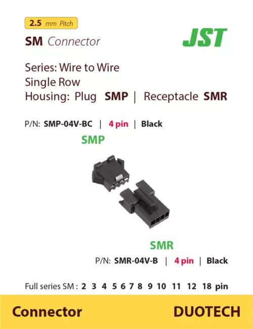 jst sm 3 pin; jst sm 3 pin connector; jst smr 03v b; jst smr-03v-b; jst smr 03v n; jst smr-03v-n; jst smp 03v nc; jst smp-03v-nc; jst smp 03v nc; duotech là nhà cung ứng ncu phân phối npp vật tư linh kiện điện tử chính hãng jst connector terminal cho nhà máy sản xuất gia công bộ dây điện wire harness smr- smp- 02v 04v 04v 05v 06v 07v 08v 09v 10v 11v 12v 18v -b -n -bc -nc jst smp-03v-nc;