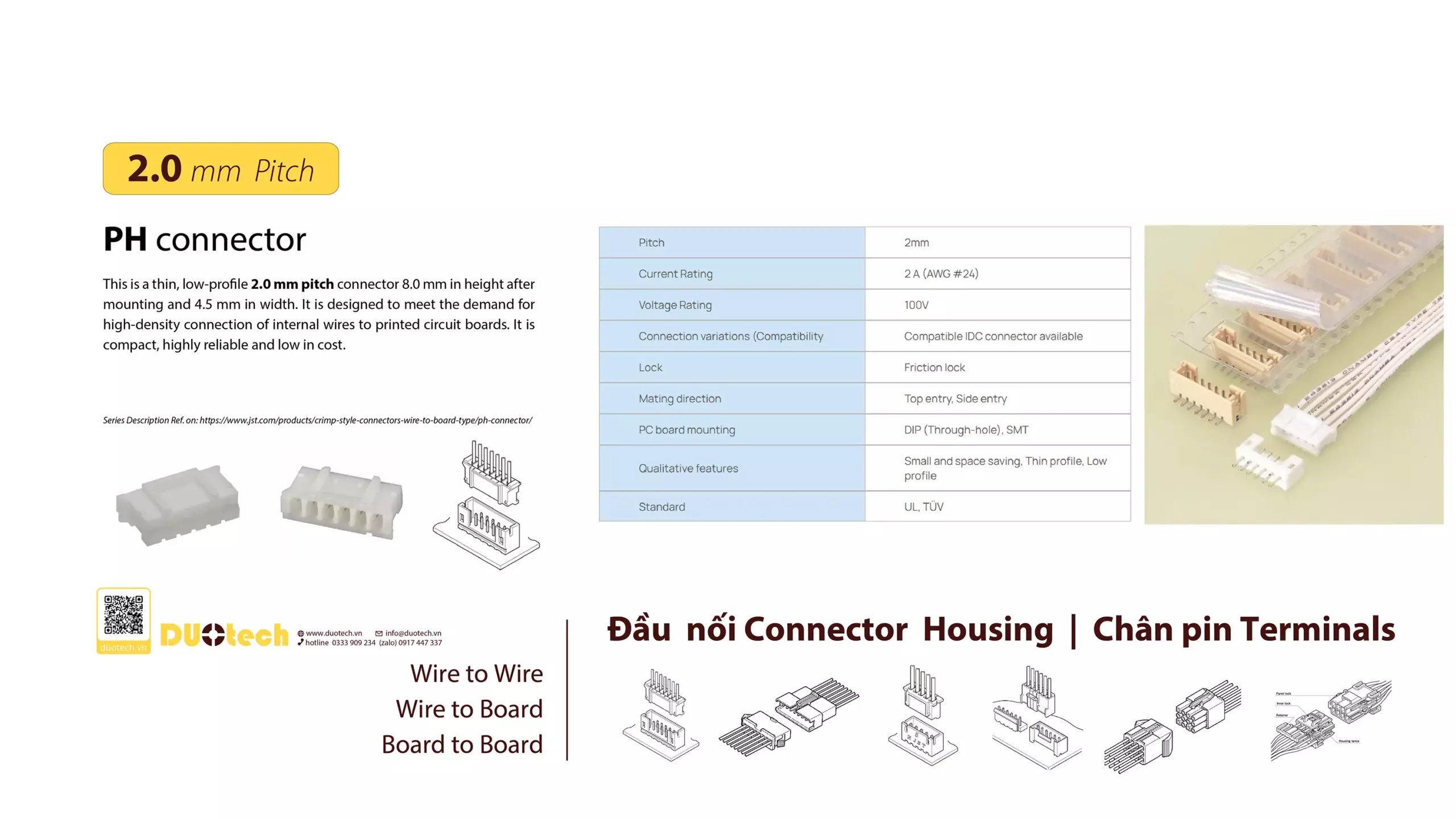 công ty duotech là đại lý nhà cung ứng cấp 1 đơn vị phân phối supplier distributor agency vendor list linh kiện điện tử vật tư gia công sản xuất bộ dây điện wire harness sản phẩm đầu jack giắc rắc cắm nối dây điện vỏ nhựa housing connector và chân kim pin terminals chính hãng thương nhãn hiệu brand maker lhe viêt tắc của zhejiang lianhe electronics co., ltd