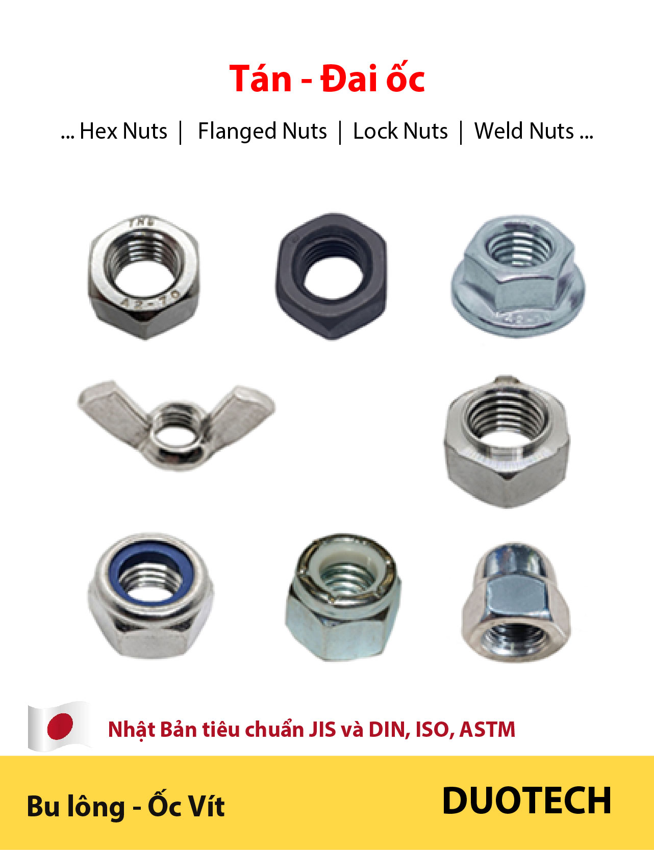 công ty tnhh kỹ thuật duo - duotech là nhà cung cấp ncc bu lông ốc vít tiêu chuẩn din ở tại tphcm các loại bulong lục giác, con tán, đai ốc, long đền, vòng đệm, phe gài, tắc kê, vis nở; nhà cung cấp bu lông ốc vít din; nhà cung cấp bu lông ốc vít tiêu chuẩn din; nhà cung cấp ncc bu lông din; nhà cung cấp ncc bu long din; nhà cung cấp ncc bulong din; nhà cung cấp ncc bu lon din; nhà cung cấp ncc ốc vít din; nhà cung cấp ncc ốc vis din; bu lông ốc vít tiêu chuẩn din; bulong ốc vis tiêu chuẩn din;