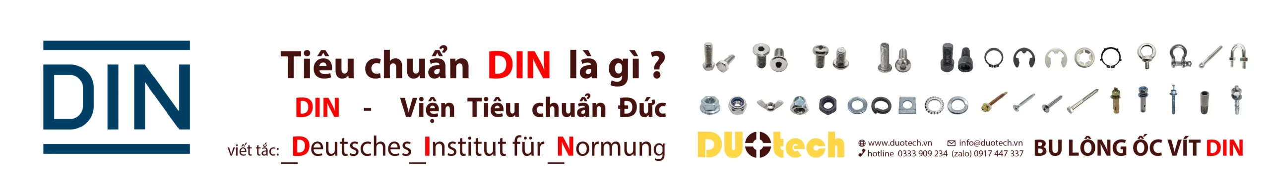 tiêu chuẩn Din là gì?